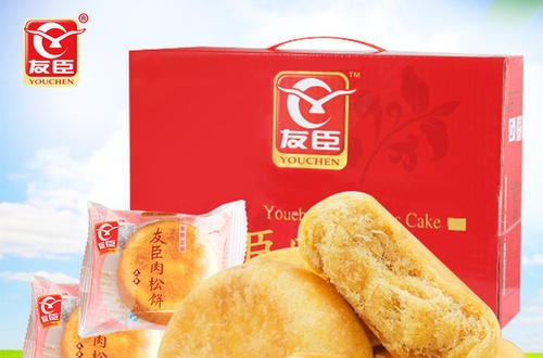 肉松饼哪个牌子好吃 友臣肉松饼酥香咸甜、皮薄馅多